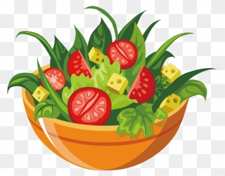 Fruit Salad Vegetable Clip Art - Png Salad Vector Free Transparent Png