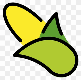 Ear Of Corn Emoji Clipart - Png Download