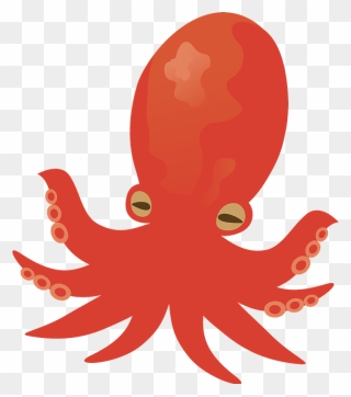 Octopus Animal Clipart - Illustration - Png Download