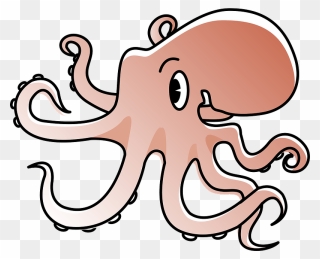 Octopus Animal Clipart - Clip Art - Png Download