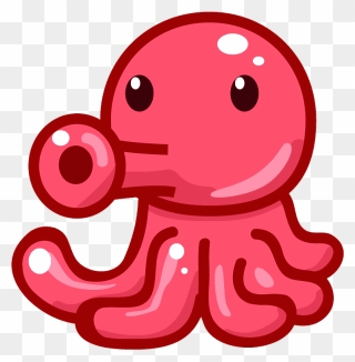 Octopus Emoji Clipart - Octopus Emoji - Png Download