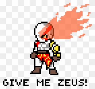 Kratos God Of War Pixel Art Clipart