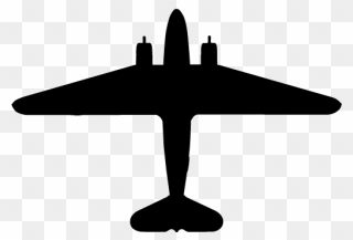 War Clipart Airplanes - Douglas Dc-3 - Png Download