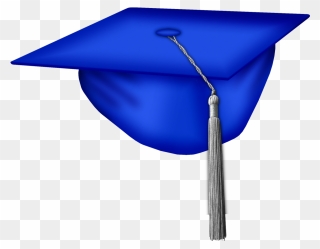 Blue Graduation Cap Png Clipart
