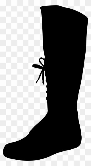 Shoe Silhouette Cowboy Boot - Boots Silhouette Png Clipart