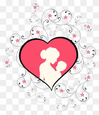 Mother"s Day Png - Pptx 母亲 节 Ppt Clipart