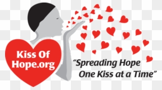 Kiss Of Hope Logo - National Kiss Of Hope Day Clipart