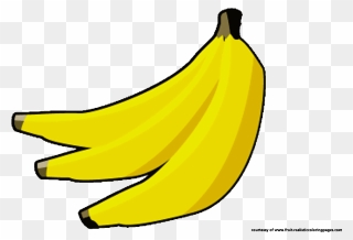 Transparent Banana Clip Art - Pisang Cartoon - Png Download