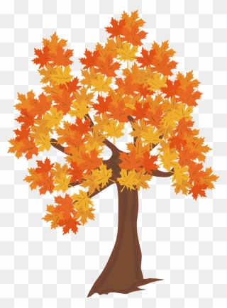 Fall Tree Clipart Thanksgiving Invites Graphic Library - Fall Tree Clipart Png Transparent Png