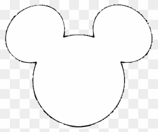 White Mouse Ears Clipart Clip Transparent Stock Free - White Mickey Mouse Ears - Png Download
