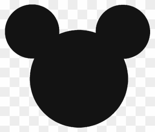 Mickey Chalk Png - Mickey Mouse Silhouette Png Clipart