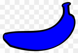 Blue Banana Png Icons Clipart