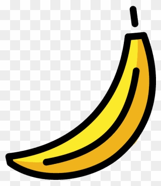 Banana Emoji Clipart - Png Download
