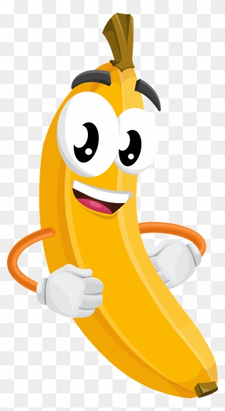 Funny Banana Clipart - Png Download