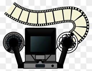 Film Editing Machine Clipart - Movie Editing Clip Art - Png Download