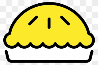 Pie Emoji Clipart - Png Download