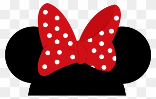 Minnie Mouse Mickey Mouse Ear - Transparent Minnie Mouse Ears Clipart