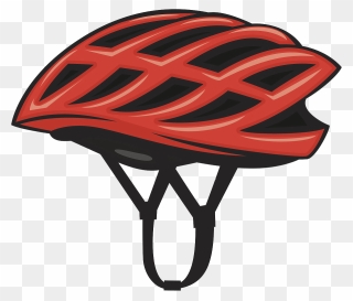 Bicycle Helmet Clipart - Clip Art Bike Helmet - Png Download