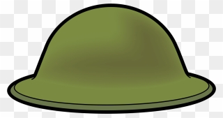 Free Army Helmet Transparent, Download Free Clip Art, - Draw A Ww1 Helmet - Png Download