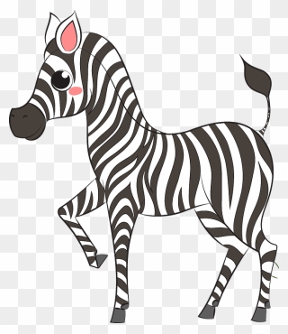 Zebra Clipart - Zebra - Png Download