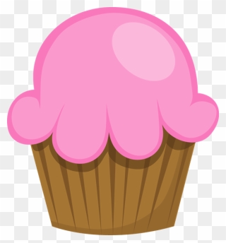 Cupcakes Clipart Colored Cupcake - Cupcake Clipart Transparent Free - Png Download