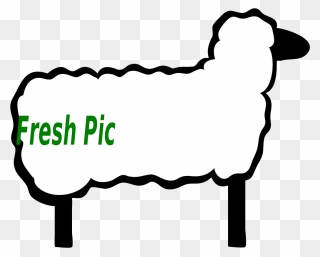 Sheep Clip Art Black And White Png Transparent Png