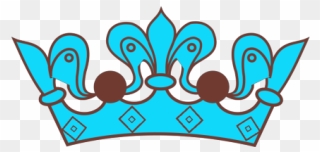 Brown Blue Crown Png Icons - Crown Clipart