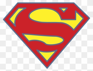 Superman S Png - Logo Superman Vector Png Clipart