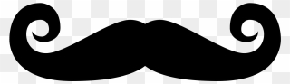 Transparent Png Moustache - Transparent Background Handlebar Moustache Png Clipart