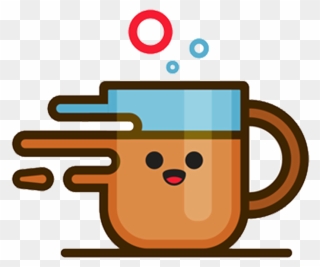 Clip Transparent Stock Illustration Material - Transparent Cute Coffee Cup - Png Download