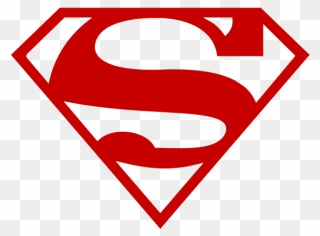 Supergirl Logo Shape Clip Art Png - Superman Logo Png Transparent Png