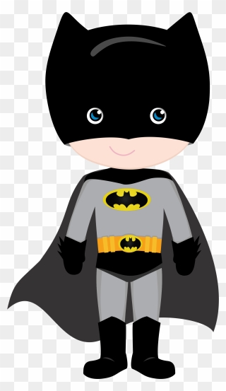 Cute Batman Clipart - Png Download