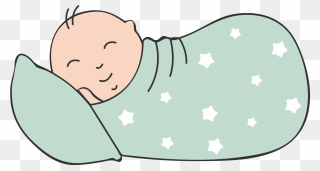 Sleeping Vector Cartoon Boy - Cartoon Clipart