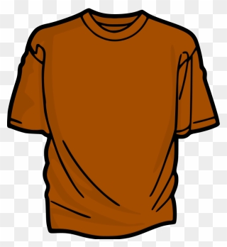 Orange T-shirt - T Shirt Clipart Png Transparent Png