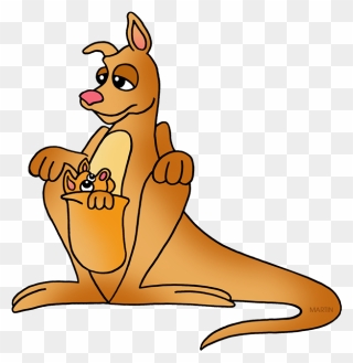 Kangaroo - Alphabet K Clipart