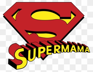 Transparent Super Mama Png - Logo Super Mama Png Clipart