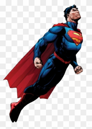 New Superman Png - New 52 Superman Flying Comic Clipart