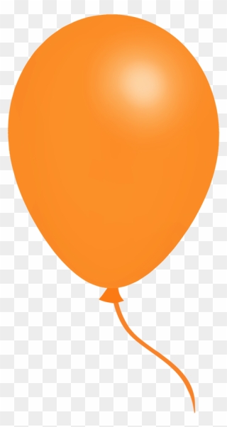 Orange Balloon Clipart - Balloon Clipart - Png Download