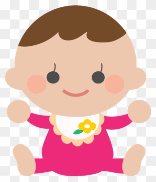 Baby Girl Clipart - Portable Network Graphics - Png Download