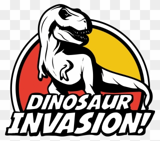 Dinosaur Invasion 2018 Syracuse Zoo Rgz - Dinosaur Logo Png Clipart