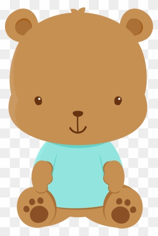 Shared Ver Todas - Baby Shower Baby Bear Png Clipart