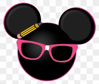 Transparent Ears Clip Art - Minnie Mouse Geek Head - Png Download