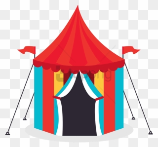 Tent Graphic Desktop Backgrounds - Clip Art Carnival Tent - Png Download