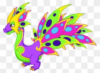 Carnivaldragonadult - Carnival Dragon Dragonvale Clipart