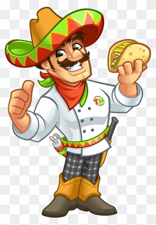 My Taco Man Staff Mexican Man Png - Taco Man Clipart