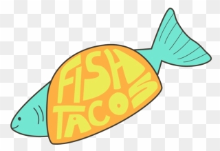 Fish Taco Png Transparent Image - Whole Fish In A Taco Clipart