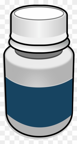 Transparent Background Pill Bottle Clipart - Png Download