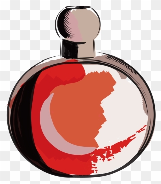 Perfume Calvin Klein Bottle Clip Art - Red Clipart Perfume Png Transparent Png