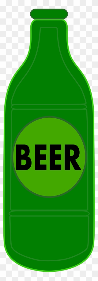 Beer Bottle Clipart Icon Image - Graphic Design - Png Download