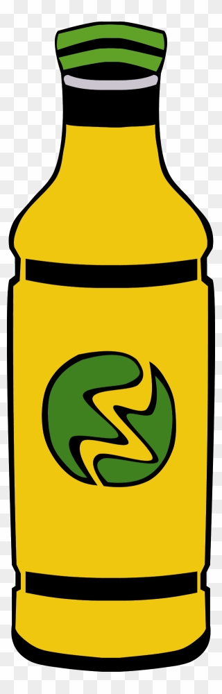 Plastic Bottles Clipart Juice Bottle - Lemon Bottle Clip Art - Png Download